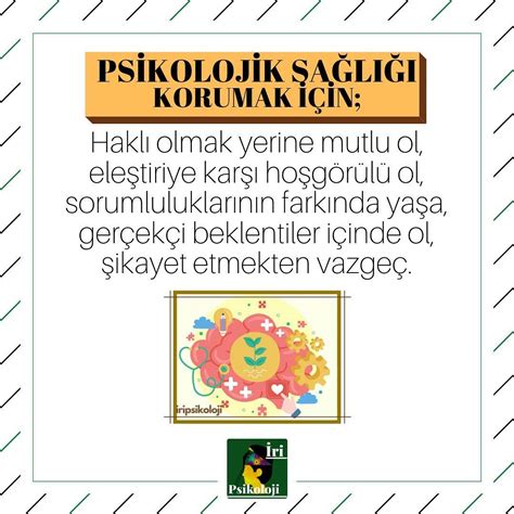 Psikolojik Sağlığı Korumak İçin Aktiviteler